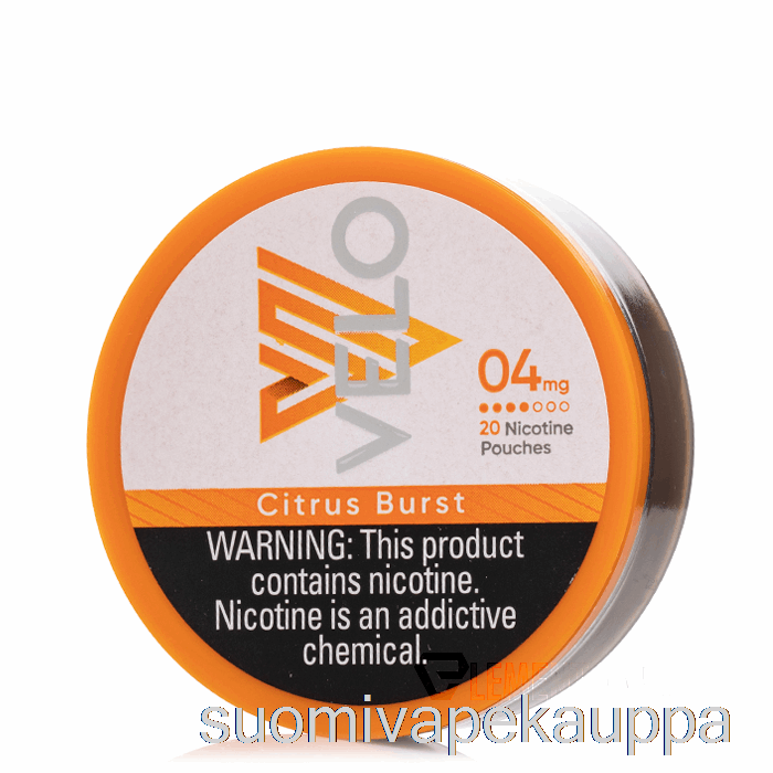 Vape Kauppa Velo Nikotiinipussit - Sitruspurske 4mg